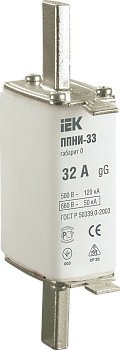 Плавкая вставка предохранителя ППНИ-33, габарит 0, 32А IEK во Владивостоке