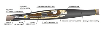 Муфта 1 СТп(тк)-4х(70-120) Соединительная, с болтовыми соединителями. во Владивостоке