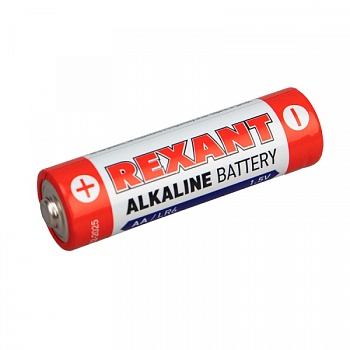 Алкалиновая батарейка AA/LR6 1,5 V 4 шт. блистер REXANT во Владивостоке