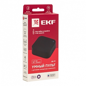 Умный пульт Connect с датчиками температуры и влажности EKF во Владивостоке